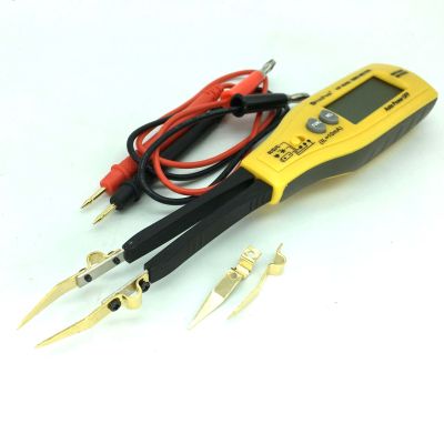 1ชุด SMD Multimeter Auto Range Resistance Diode(RCD) Triode Capacitance Resistor Relafive Value Battery Tester Meter