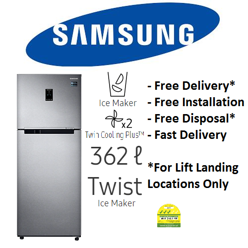 samsung twin cooler fridge freezer