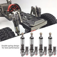 4 ชิ้น CNC Machining อลูมิเนียมโช๊คอัพสำหรับ Axial / SCX10 / D90 / RC Crawler Car