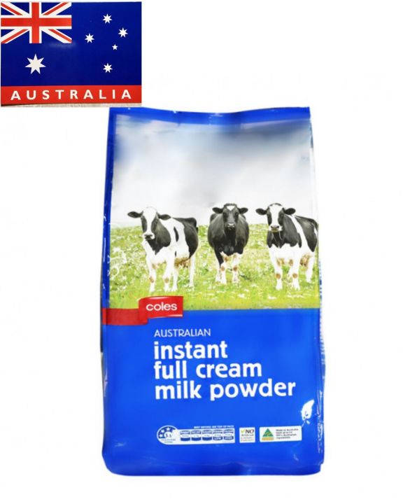 Coles Instant Full Cream Milk Powder 1kg | Lazada PH