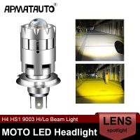 1PC 9003 CANbus Led Bulb H4 Motorcycle Light DC-12V 4800LM 6000K White HS1 LED Moto Headlight High Power For BMW G310R G310GS