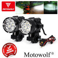 สปอร์ต​ไลท์ Motowolf​ 45W​ 1คู่ ไม่รวมชุดรีเลย์