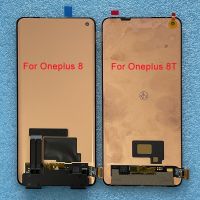 ☫✤✳ 6.55 quot; Original Fluid AMOLED Axisinternational For OnePlus 8T LCD Display Screen Touch Panel Digitizer Frame For Oneplus 8 5G