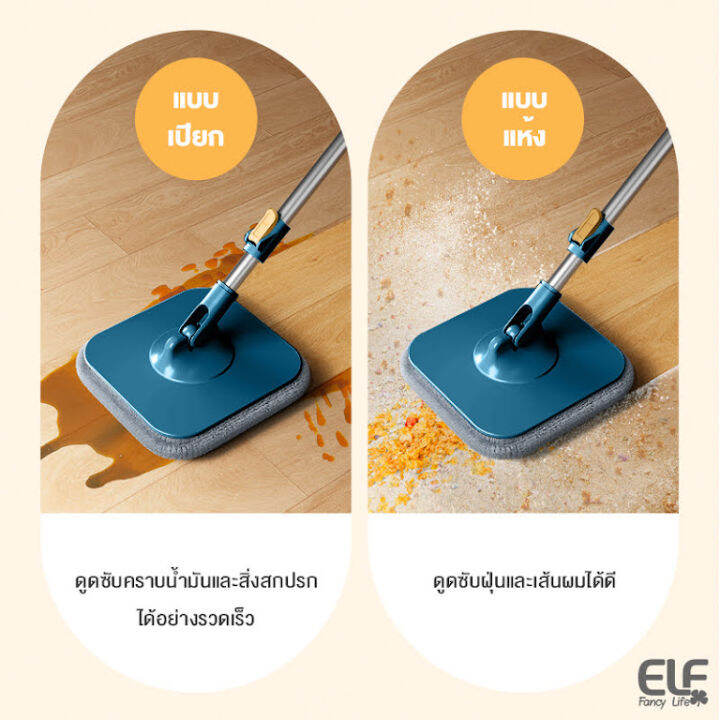 spin-mop-ไม้ถู-ไม้ถูพื้น-ไม้ม็อบ-ไม้ม็อบถูพื้น-ชุดถังปั่นไม้ม็อบ-ชุดไม้ถูพื้นถังปั่น-ไม้ถูพื้นม็อบถังเดียว-ปั่นได้-2-ระบบ-ป้องกันกระเบื้องได้ดี