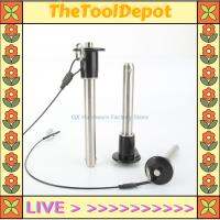 TheToolDepot ปุ่มจับยึดสปริงสเตนเลสสำหรับ QX011พินล็อคปลดล็อคอย่างรวดเร็วพร้อมเชือกรัดสำหรับวางตำแหน่ง