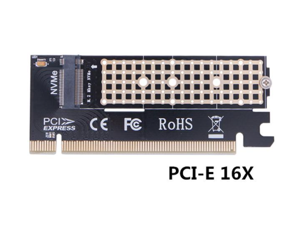 M-Key Pci-e X16การ์ดการ์ด PCIE 3.0 M.2 NVME Full Speed อะแดปเตอร์ขยายการ์ด