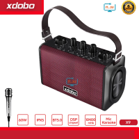 Xdobo X9 Bluetooth 5.0 Speaker 60Watt (MicroPhone) มีช่องเสียบไมค์ ช่วยสอน ร้องเพลง พกพาได้