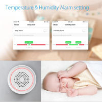 Smart Life Home Security Sound Light Detector SENSOR APP REMOTE ALARM REMOTE ALARM Reminder Wireless SIREN ALARM Tuy Wi-Fi