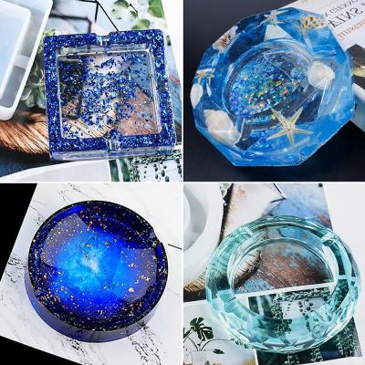 1PC Epoxy Combination Accessories Jewelry Resin Silicone For Molds Ashtray Craft DIY