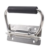 Loaded Case Handle Box Ring Folding Handle,Stainless Steel Surface Mount Chest Handle