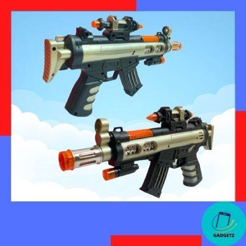 Electronic Toy Shooting Toy Gun with Lights and Sound Lazada