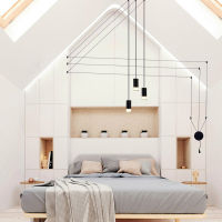 Moderne LED Linear Anhänger Lampe DIY Lange Draht Wand Montieren Suspension Hängen Beleuchtung Schlafzimmer Wohnzimmer Küche Decor Kronleuchter