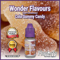 Wonder Flavours Cola Gummy Candy SC - ลูกอมกัมมี่โคล่า(เข้มข้น) - กลิ่นผสมอาหาร - ผ่านการรับรองจาก อย. ประเทศไทย บรรจุและขายโดย Flavorfy กลิ่นผสมอาหารอเนกประสงค์ เหมาะสำหรับ ลูกอม, กัมมี่, น้ำผลไม้, เบเกอรี่, ไอศครีม, ของเหลวอื่่นๆ