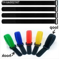 ∈ 5/10Pcs Reusable Hook and Loop Straps Fastening Cable Ties Cable Straps Nylon Securing Wire Cord Ties Organizer Fastener Tape