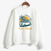 Pogue Life Outer Banks Sweatshirt Vintage OBX John B JJ Kiara Pope Hoodies Outer Banks North Carolina Pullover Retro Sweatshirts