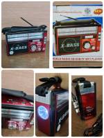 CKL วิทยุ AM/FM/SW 3 BAND RADIO เล่นเพลงผ่าน TF Card ,SD, USB มีไฟฉายในตัว ใช้ได้ทั้งไฟบ้าน และถ่านหรือไฟจากแผงโซลาร์เซล