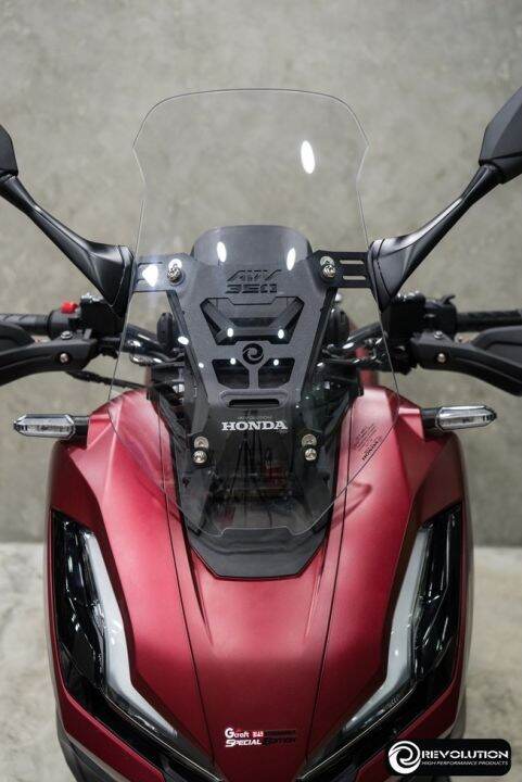 ขายึดชิลล์หน้า-ฐานยึดรูกระจก-revolution-adv-350-สีดำ