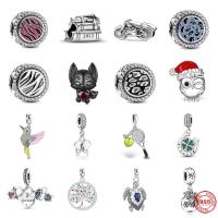 2023 New 925 Sterling Silver Graduation The Bird Owl Dangle Beads Charms Fit Original PANDORA Bracelet Making Jewelry For Women