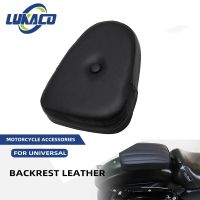 hjk❖▪❇  Backrest Leather Motorcycle Sissy Bar Pillion Cushion Cruiser