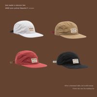 ● Japanese retro American baseball hat mens trendy brand ins street versatile peaked cap womens soft top hip-hop flat brim hat