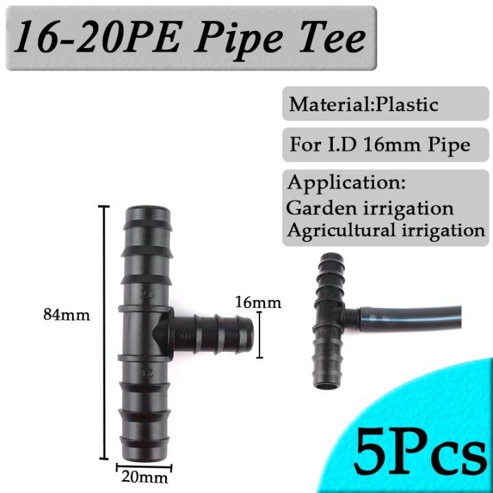 5pcs-16-to-20-25mm-pe-pipe-connectors-garden-watering-hose-straight-connector-agricultural-irrigation-fittings-reducer-adapter