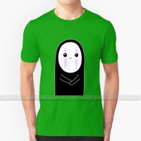 Lovely No   Face T   Shirt MenS WomenS Summer 100% Cotton Tees Newest Top Popular T Shirts Lovely No Face Noface Studio Ghibli XS-6XL