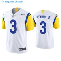 ✱✚℡ Lillian Chaucer The NFL Rams Beckham Jersey LA 3 Rams Odell phenomenon Jr. Game Jersey