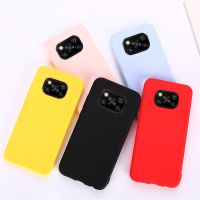 Candy Color Frosted Silicone Phone Case For Xiaomi Poco X3 NFC Pocophone POCO X 3 X3 Pro X3PRO Matte Soft Tpu Back Cover Cases