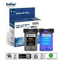 befon Remanufacture 56XL 57XL Cartridge Replacement for HP 56 57 HP56 HP57 Ink Cartridge for Deskjet 2100 220 450 5510 5550 5552