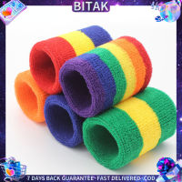 Bitak Sweatband แถบคาดศีรษะโยคะบาสเกตบอลยิมกีฬายืดผมวง zweetband hoofd ความยืดหยุ่นวงเหงื่อกีฬาความปลอดภัย