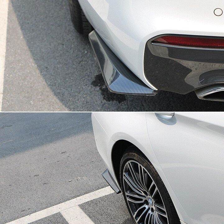 cw-2pcs-car-protector-guard-anti-scratch-strips-sticker-carbon-bars-protection-collision-spoiler