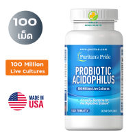 Puritans Pride, Probiotic Acidophilus 100 million, 100 Tablets