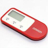 Omron เครื่องนับก้าวอิเล็กทรอนิกส์วัยกลางคนและผู้สูงอายุ3D ขนาดกะทัดรัดและพกพาได้ HJ-321,เครื่องวัดจำนวนก้าวที่ใช้แคลอรี่