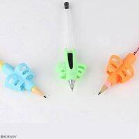 Pencil Handle Rod Grips Pen Holder Grip For Kids Cute Hand Writing Aid Trainer Posture Correction Pen Finger Holder Random Color