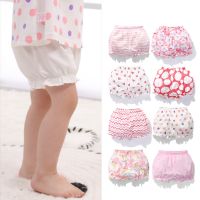 Baby Bloomers กางเกงขาสั้นสำหรับเด็กผู้หญิงกางเกงขาสั้นเด็กกางเกงขาสั้นสำหรับฤดูร้อนชุดนอนสำหรับเด็กกางเกงขาสั้นแบบลำลองสำหรับเด็กทารก