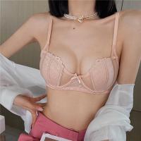 【hot】 Bras for Push Up Deep V With Brassiere A B Cup Back Bralette Thin