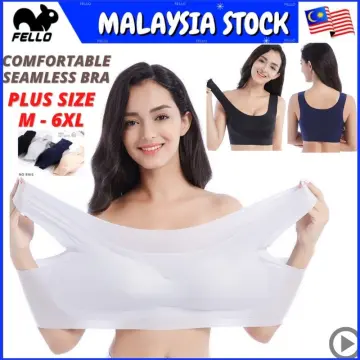 UUCORNER] candy latex jelly seamless wireless comfy bra adjustable hooks  push up woman girl wanita baju dalam