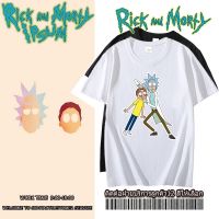 เสื้อยืด Summer Rick and Morty เสื้อ เสื้อยืด oversize ลายสกรีนคมชัด ผ้านิ่มมาก เสื้อยืดสีขาวผู้หญิง  BSV1