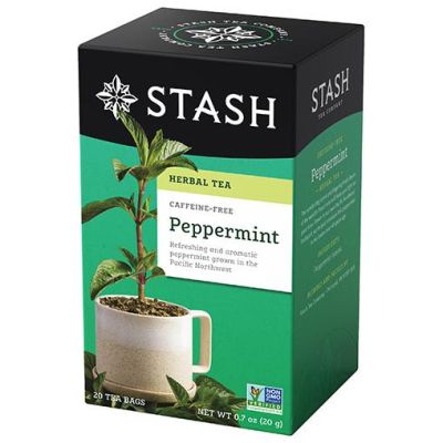 Premium for U📌ชา Stash Tea Box  TEA BOX ชาอเมริกา 35 รสแปลกใหม่ ชาดำ ชาเขียว ชาผลไม้ และชาสมุนไพรจากต่างประเทศ 📌 Peppermint
