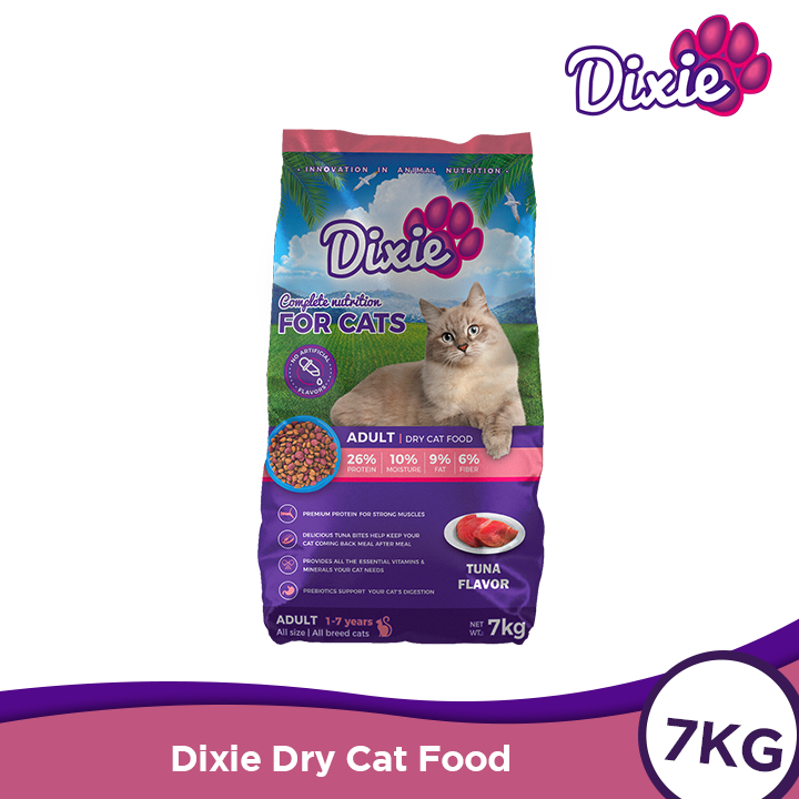 Dixie Dry Cat Food 7kg Lazada PH