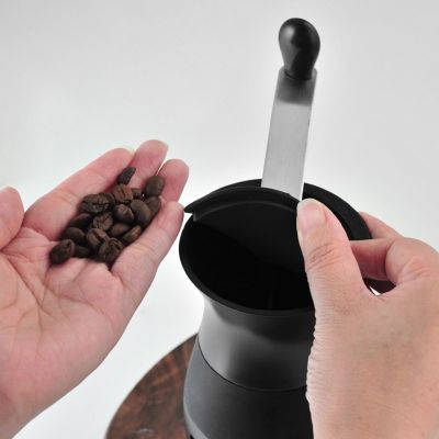 （HOT NEW）เครื่องบดกาแฟขนาดเล็กที่ชัดเจนเครื่องบดกาแฟมือ EasyDetachable