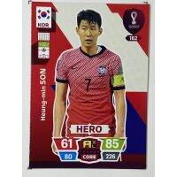 การ์ดนักฟุตบอล Heung-min Son ฟุตบอลโลก world cup 2022 การ์ดสะสม korea Republic การ์ดนักเตะ เกาหลีใต้