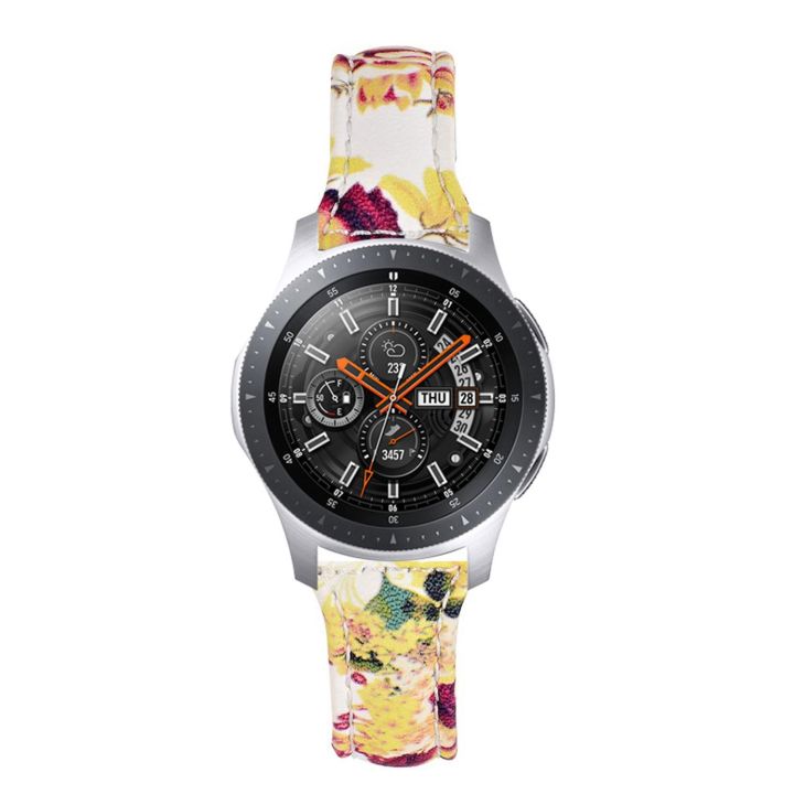 สายนาฬิกาหนังบางสำหรับ-samsung-galaxy-watch-46mm-gear-s3-สายนาฬิกา-22mm-สายรัดข้อมือสำหรับ-amazfit-2s-huawei-watch-gt-belt
