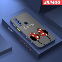 JIUMOO เคสสำหรับ VIVO V15 V15 Pro,เคสลายการ์ตูนน่ารักบางมีน้ำค้างแข็งโปร่งใสแข็งขอบสี่เหลี่ยมกันกระแทกปลอกซิลิโคนคลุมทั้งหมด Softcase ป้องกัน