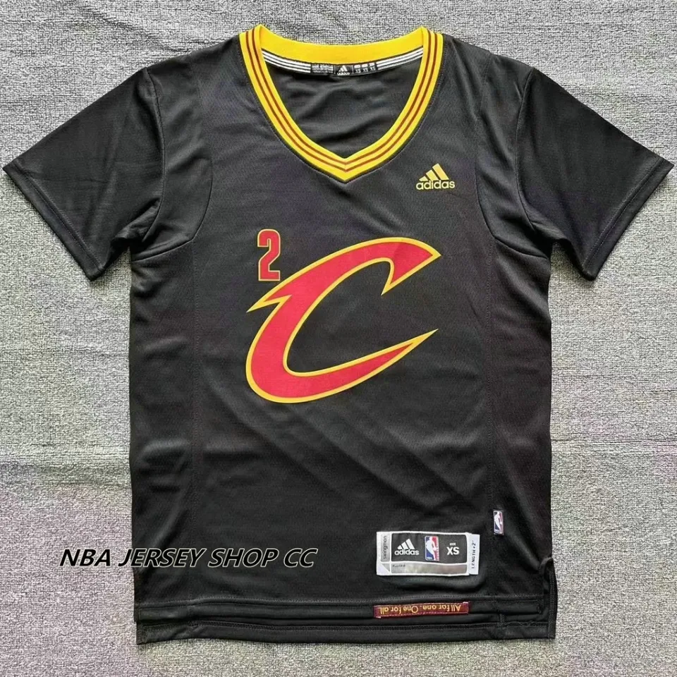 kyrie irving black sleeved jersey