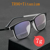 ใหม่แฟชั่น Titanium Alloy กรอบแว่นตาผู้ชาย Ultralight กรอบขนาดใหญ่คุณภาพสูง TR90สายตาสั้น Optical Prescription Frame