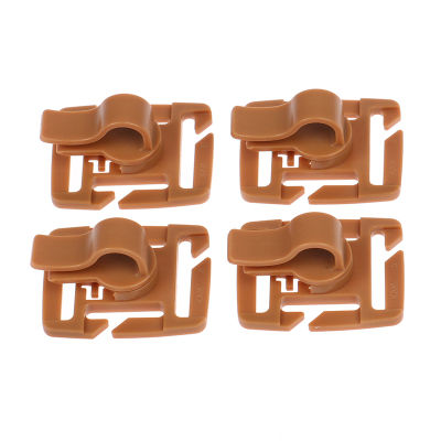 guliang630976 4pcs drinking Tube CLIP หมุนได้ MOLLE Hydration drinking Tube TRAP hose CLIP