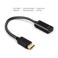 DP To HDMI-compatible Adapter 1080P 4K Male To Female Converter DisplayPort To HDMI-Compatible Cable for PC TV Projector Adapters Adapters