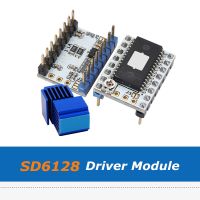 2ชิ้นโมดูลไดร์เวอร์สเต็ปสติ๊ก Sd6128 V1.1อุปกรณ์เสริมเครื่องพิมพ์3d ไดรเวอร์ Sd6128ไมโคร128พร้อม2.2a สูงสุด