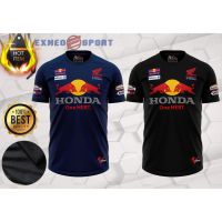 Microfiber Quality Baju MotoGP Tshirt Honda Racing Team Redbull Motor Sport Baju Graphic Tee